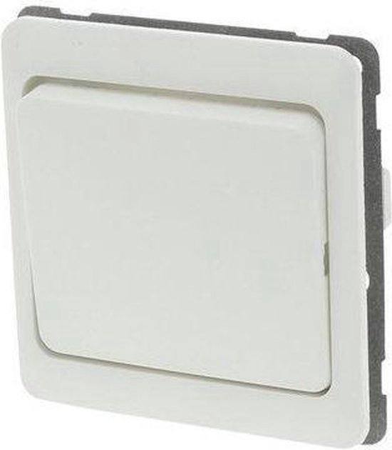 Interrupteur bidirectionnel standard Peha - Intégré - Blanc polaire | bol