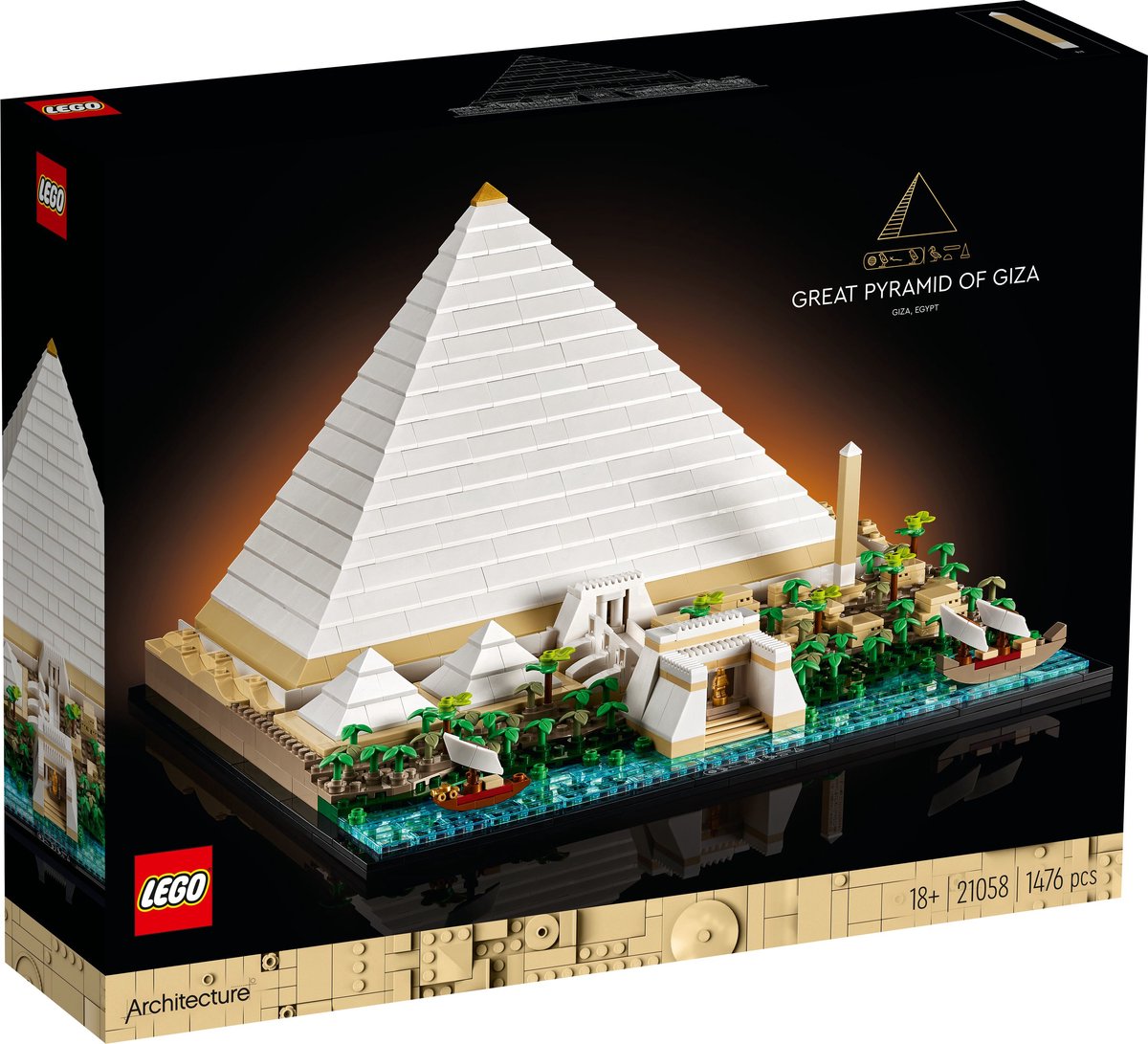 Arbeid uitzending onderwerpen LEGO Architecture Grote Piramide van Gizeh - 21058 | bol.com