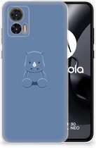 TPU Silicone Hoesje Motorola Edge 30 Neo Telefoonhoesje Baby Rhino