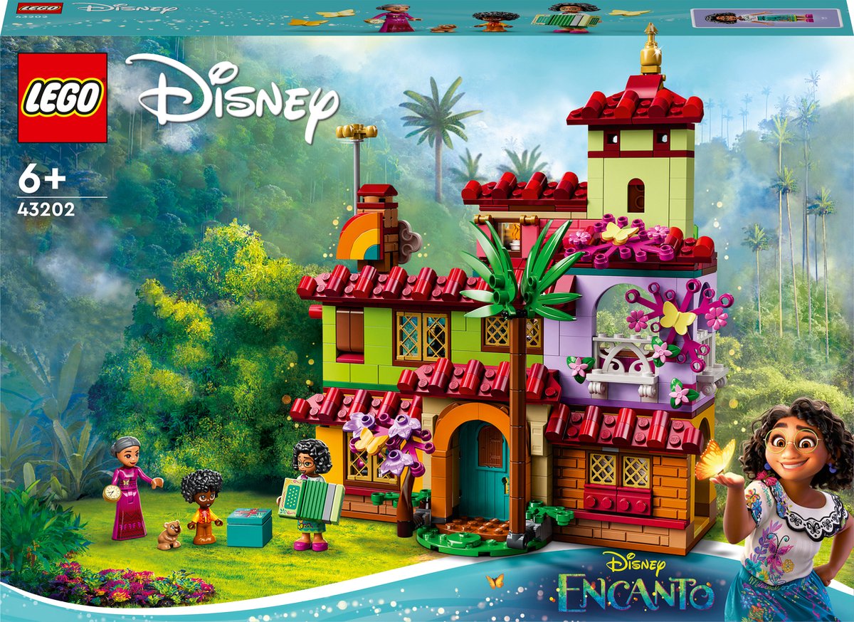 Skim Ontevreden Verbinding verbroken LEGO Disney Encanto Het Huis van de Familie Madrigal - 43202 | bol.com