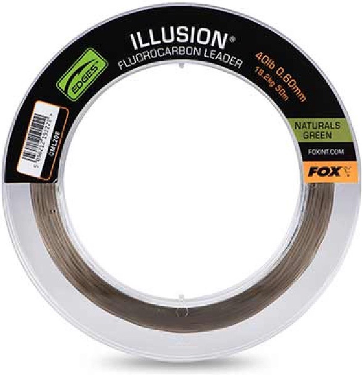 Fox International Illusion Flurocarbon 50 M Transparant 0.600 mm