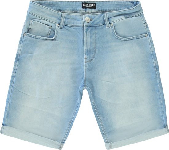Cars Jeans - Denim short - Heren - L - Licht blauw - Katoen - California