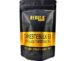 BeBulk Nutrition - TurkesteBulk 5.0 - Turkesterone 1000mg 50% - 90 Capsules voor 3 maanden - Vegan - Kracht- Spiermassa - Herstel - Testosterone - Zonder onnodige toevoegingen - Past Door Brievenbus - Hoge Kwaliteit - Geproduceerd in Nederland