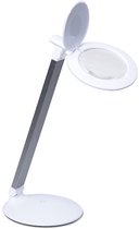 Lampe loupe lumière du Daylight Halo Go 2 E25400 - grossissement 2,25x - éclairage LED lumière du jour à intensité variable - batterie rechargeable - blanc