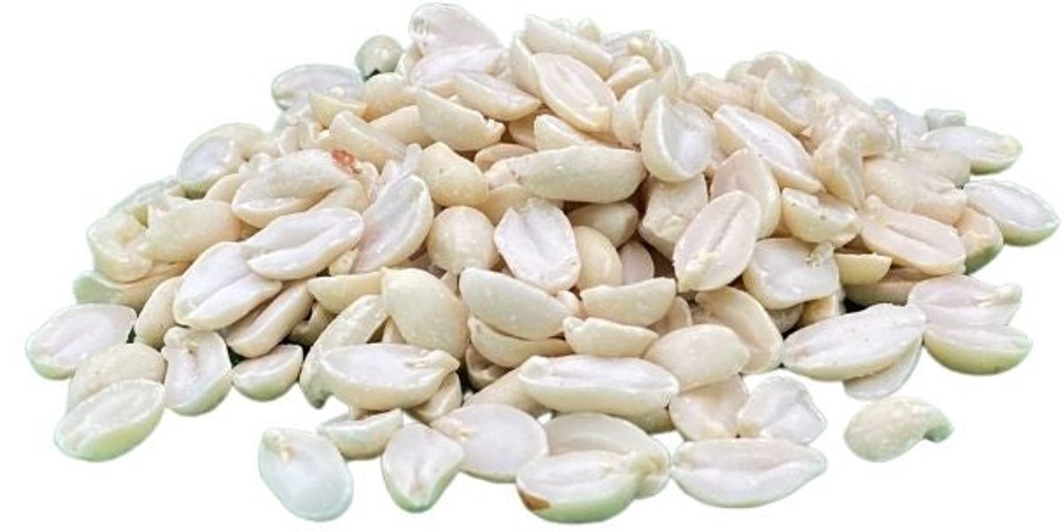 Pindakorrels geblancheerd - 25kg