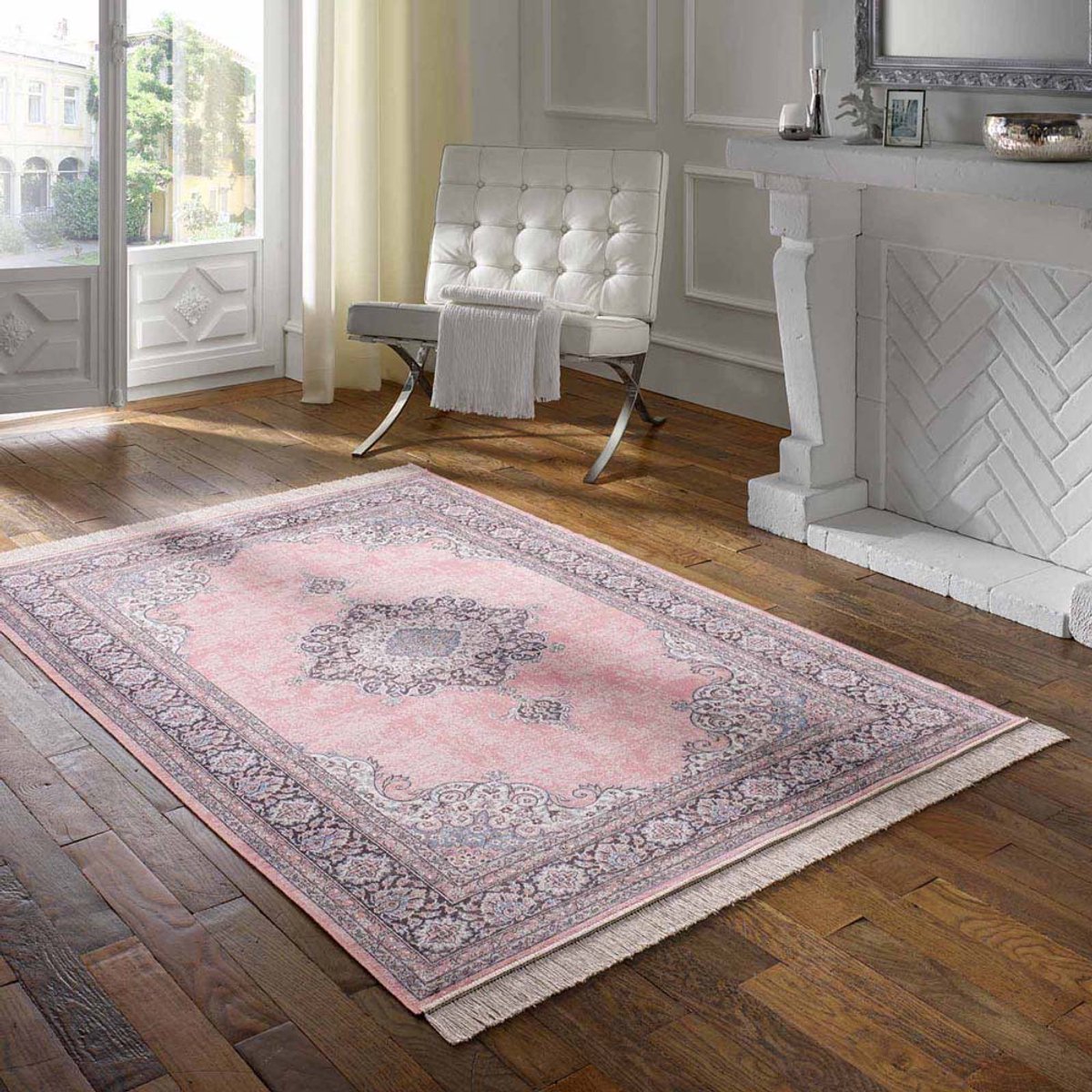 Tapeso Perzisch tapijt - Regal Lucian roze 160x230