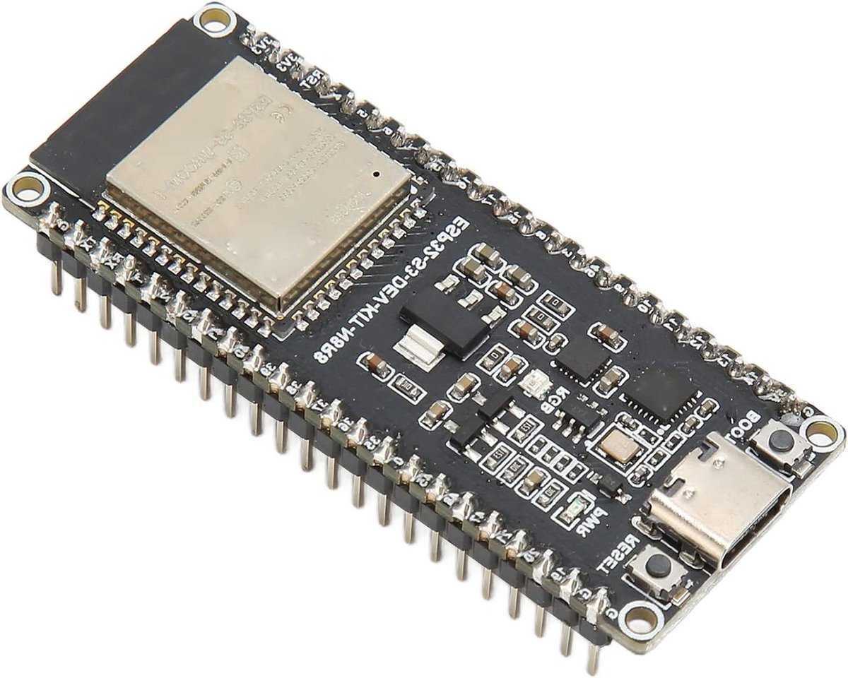 S3-microcontroller 24 GHz WiFi-ontwikkelbord en BT 240 MHz Dual Core-processor Geïntegreerde 512 KB SRAM 384 KB ROM 8 MB PSRAM en 8 MB Flash