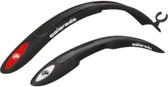 Polisport Colorado spatbordenset - 20/24 inch - Zwart