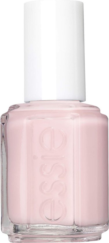Flesje Essie nagellak in een lichtroze tint met wit dopje.
