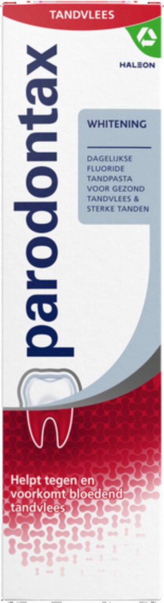 3x Parodontax Tandpasta Whitening tegen Bloedend Tandvlees 75 ml