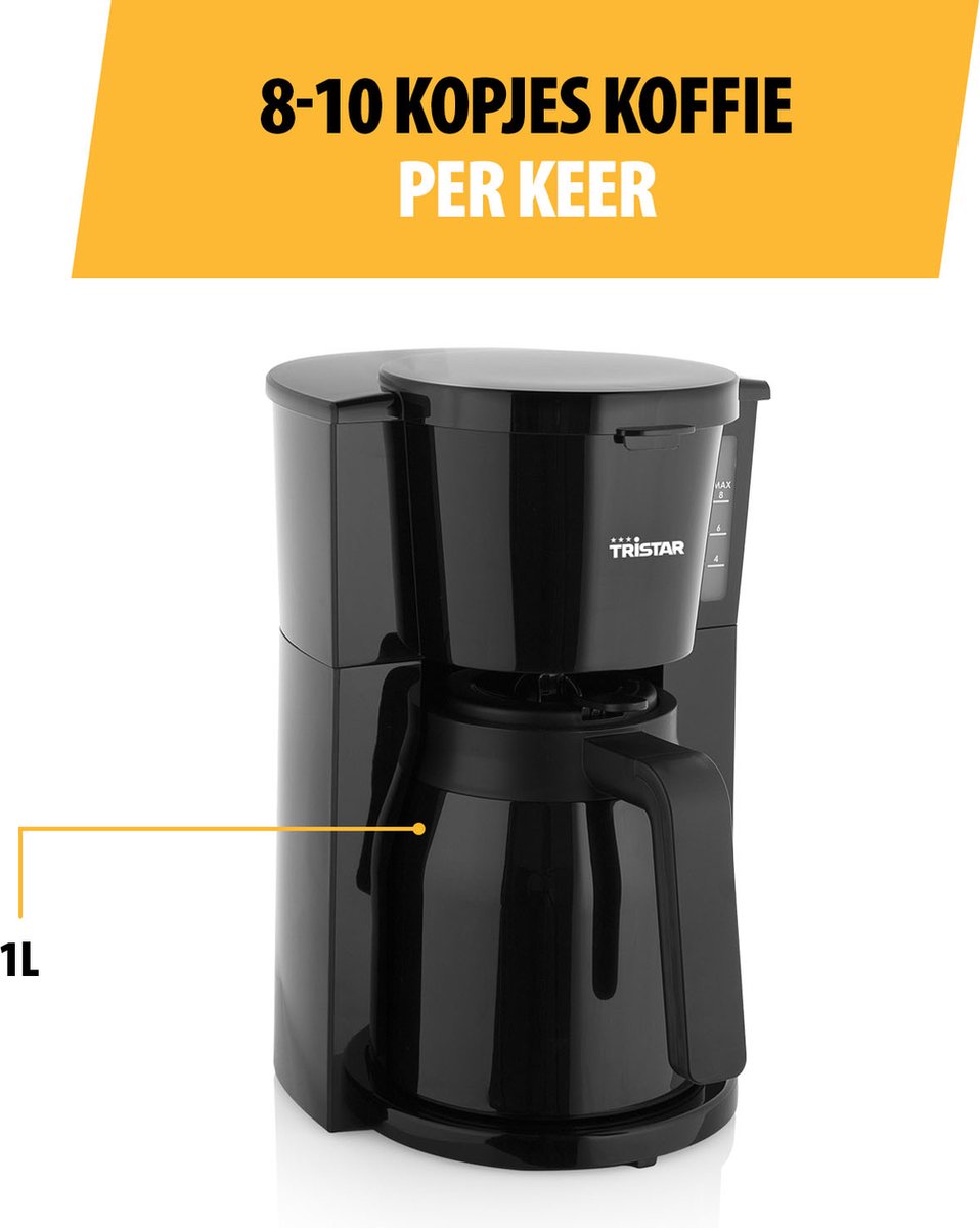 Tristar Koffiezetapparaat 550W - Schenkkan 0,6 L - Wilpster Warenhuis