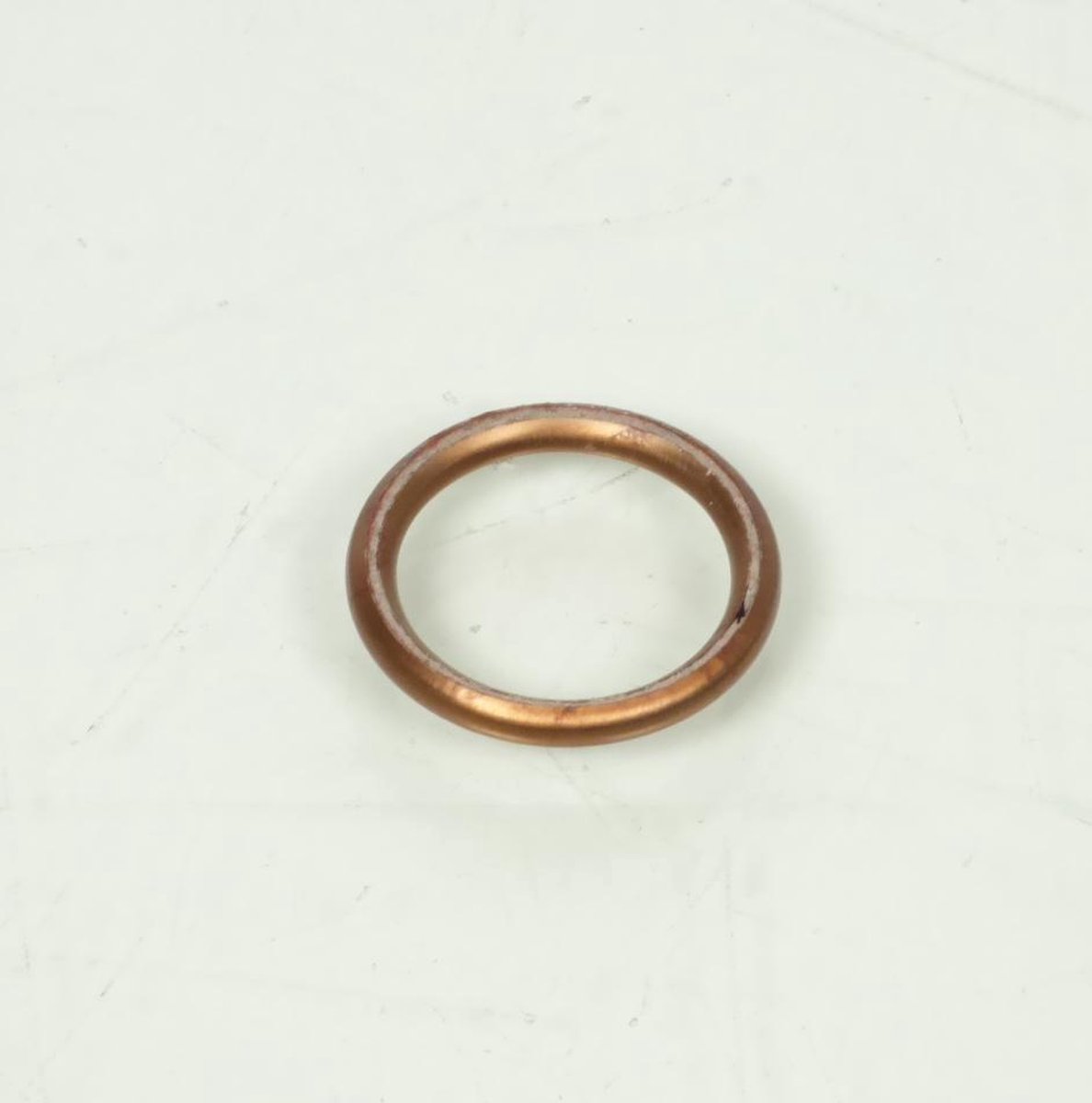 Joint de pot d'échappement rond en cuivre pour mobylette MBK 51 Ø23x30x3.5mm