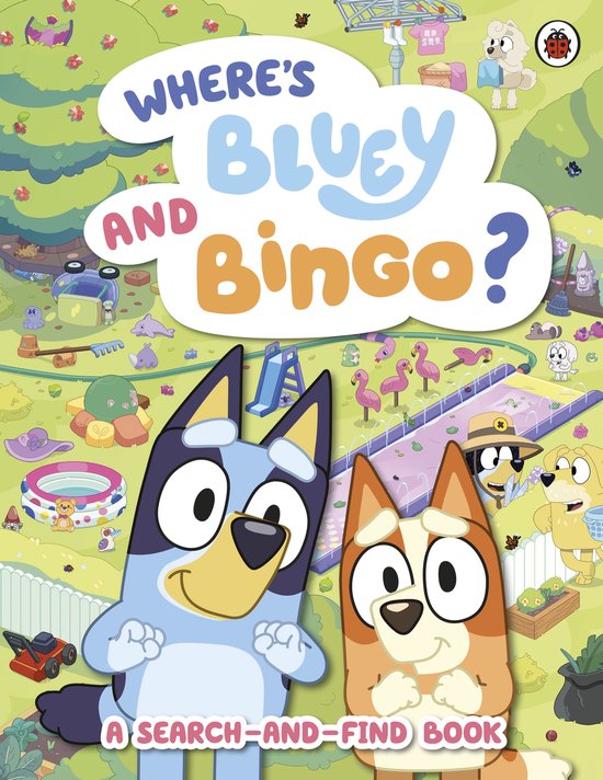 Bluey- Bluey: Where’s Bluey and Bingo? - cover