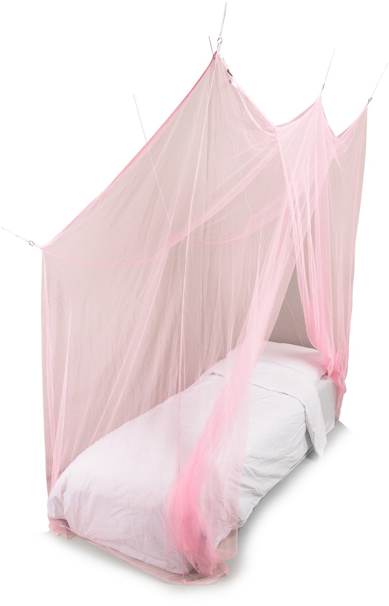 Deconet klamboe LOFT- Roze- L210cm x H120cm én H200cm x B100cm 1 pers