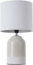 Paulmann Pauleen LED Tafellamp Sandy Glow - E14 - Max. 20W - Woonkamer, Slaapkamer & Eetkamer - Crème/Wit
