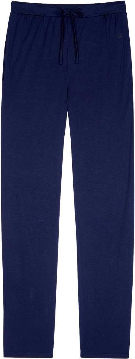 HOM - Cocooning Trousers/Pyjamabroek - Navy- mannen - 2XL