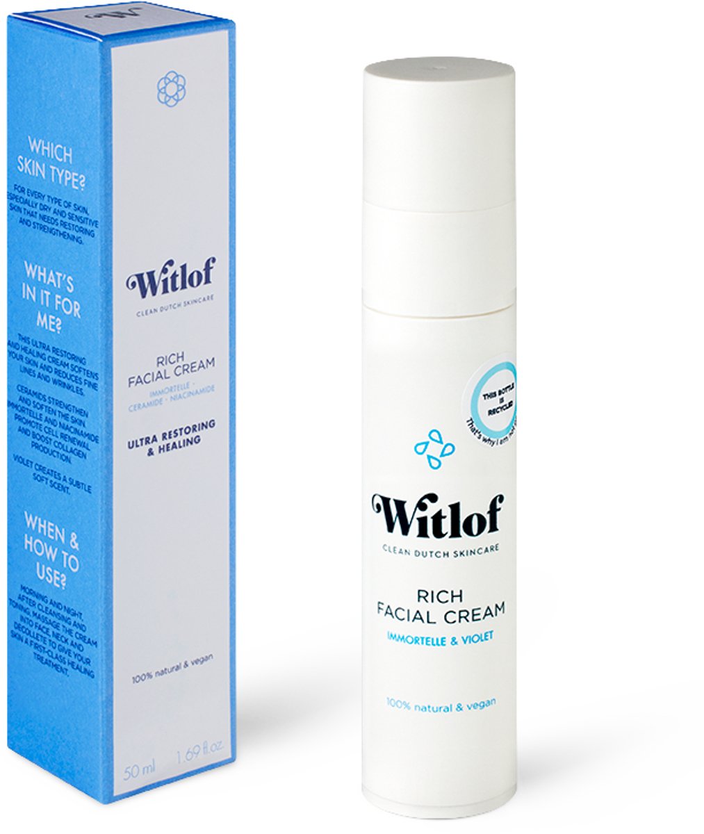 Goedkoopste Witlof Skincare Rich Gezichtscrème 50ml