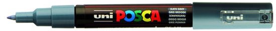 Krijtstift – Fineliner – Universele Marker – 61 Lei Grijs – Uni Posca Marker – PC-1M – 0,7mm – 1 stuk