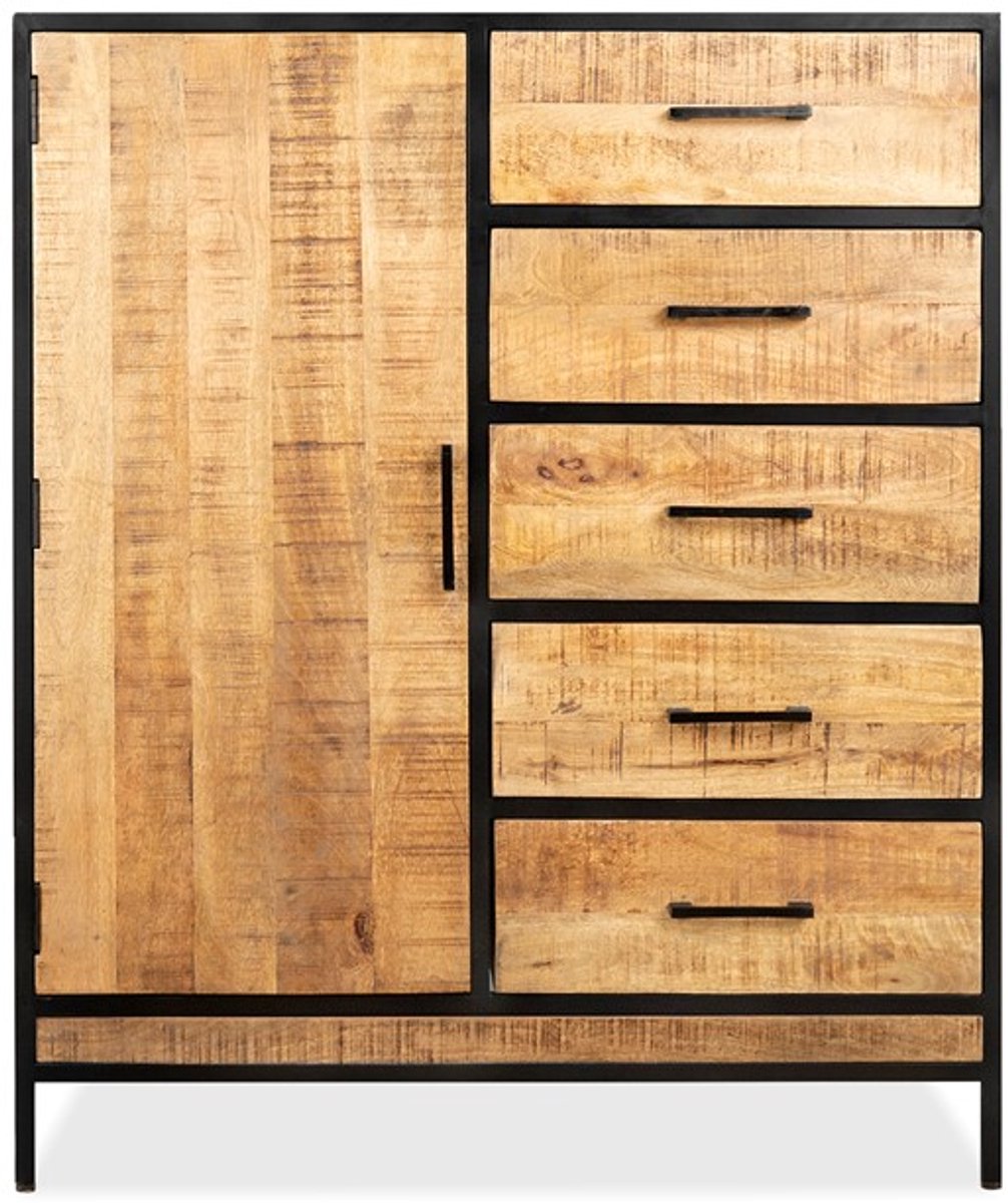 Ladenkast Mango Metaal | 120 cm hoog