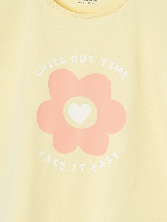 Set de 3 chemises à manches courtes Basics pour fille Vertbaudet