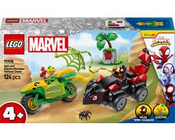 LEGO Marvel Spidey Spin en Electro dino-achtervolging - 11198
