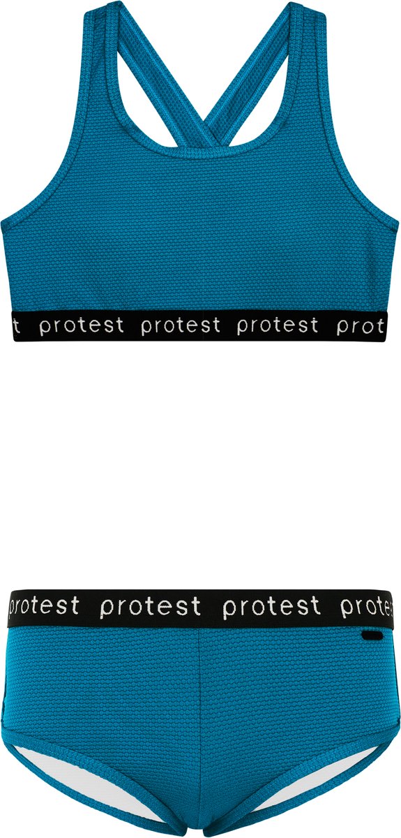 Protest PRTBeau Bikini set meisjes Uitneembare vulling Sportieve bikini Blauw