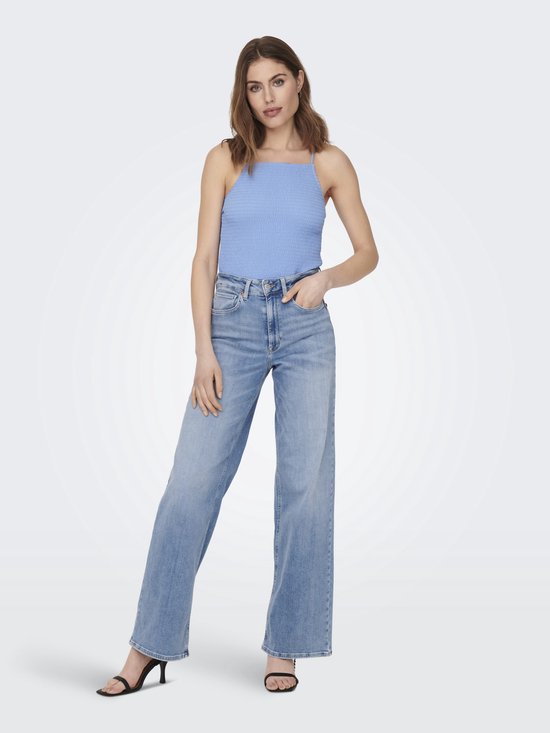 UNIQUEMENT ONLMADISON BLUSH HW WIDE DNM CRO371 NOOS Femme - Taille LX L32