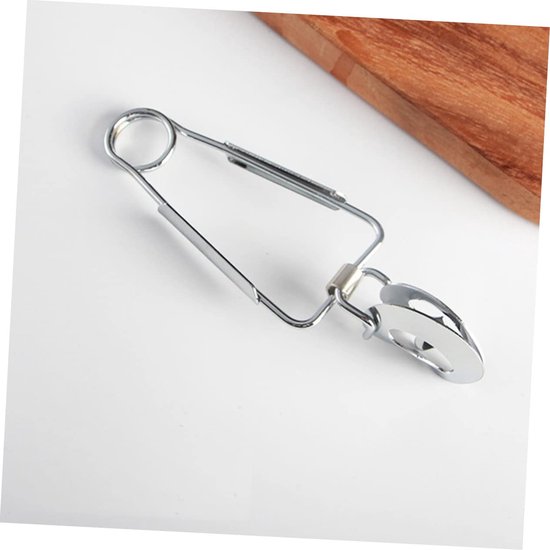 RVS trapleuning - rechthoekig (40x20 mm) - met houders type 4
