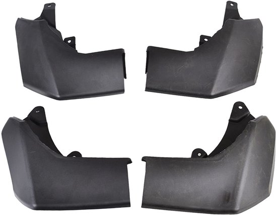 Accesorio Furgoneta Mercedes Guardabarros Delanteros Para Sprinter W906 2006-2017 - Protector De Salpicaduras, Plástico Negro
