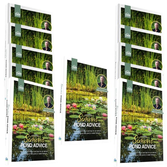 vdvelde.com - Simons Vijveradvies - Engels - 14 stuks - Engelstalig boek - Compleet vijverhandboek - 100+ pagina's van aanleg tot onderhoud