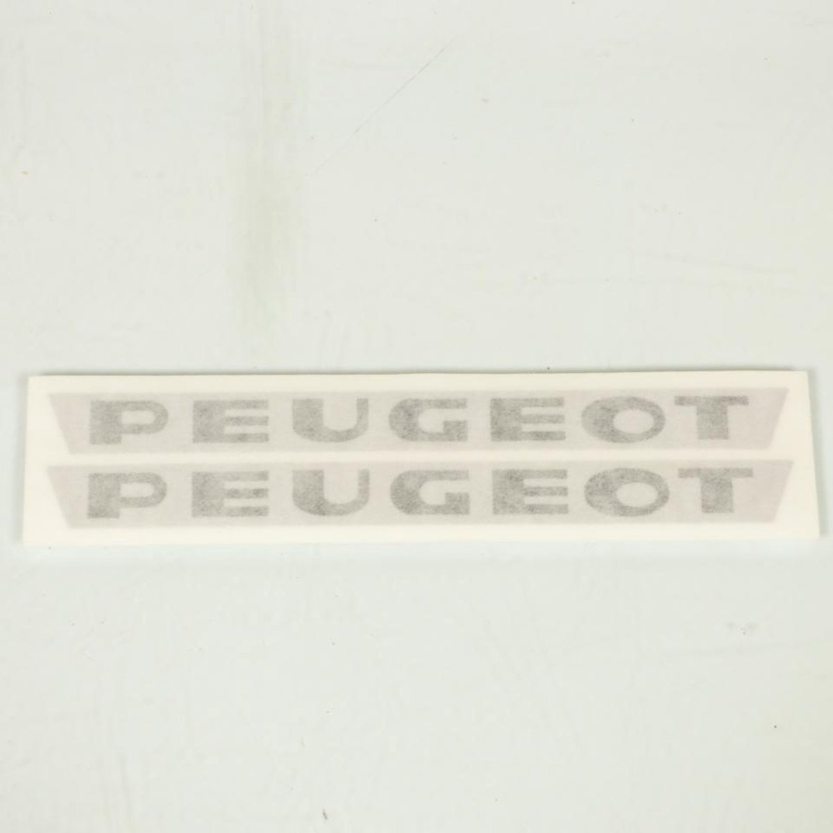 Autocollant stickers cache latéraux 170x15mm pour mobylette Peugeot 103 noir gris