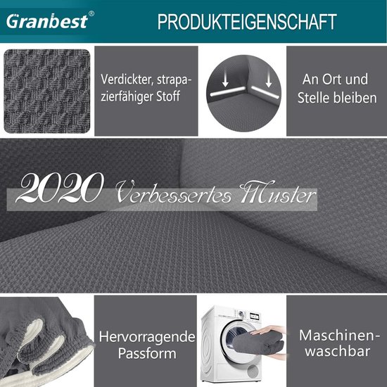 CouchCover - Zachte Antislip Meubelbeschermer