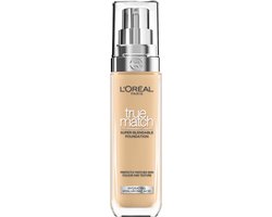 L’Oréal Paris True Match Foundation - 3.5D/W - Natuurlijk Dekkende Foundation met Hyaluronzuur en SPF 16 - 30ml - Vegan