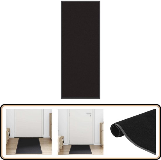 Blumtal deurmat 40x60 cm - antislip - met patroon - voordeur - polyester - binnen/buiten - beige
