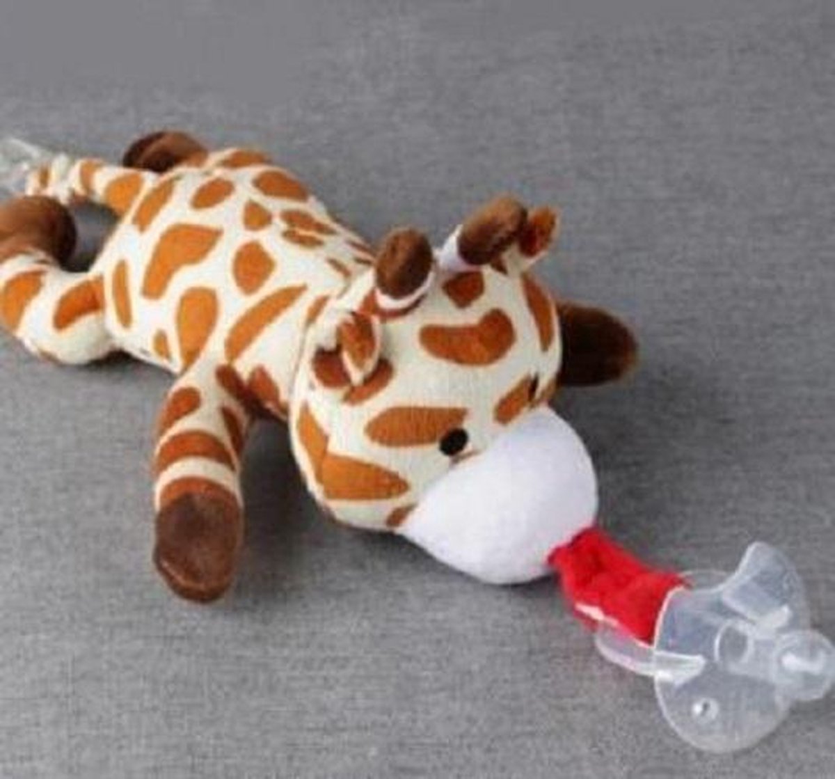Goedkoopste Jumada's Speenknuffel - Knuffeldier - Knuffel voor Speen - Pluche - Giraffe