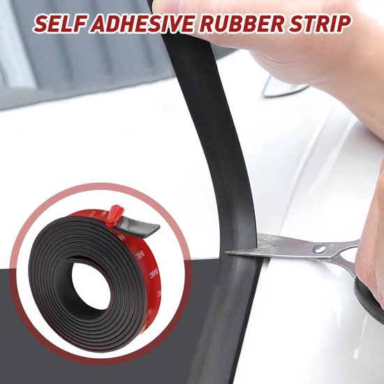 sarian ® Rubberen strips, zelfklevend, 1000 x 40 x 3 mm, NR/SBR 65 Shore, eenzijdige kleeflaag, splinterbescherming sarian ® Rubberen strips, zelfklevend, 1000 x 40 x 3 mm, NR/SBR 65 Shore, eenzijdige kleeflaag, splinterbescherming