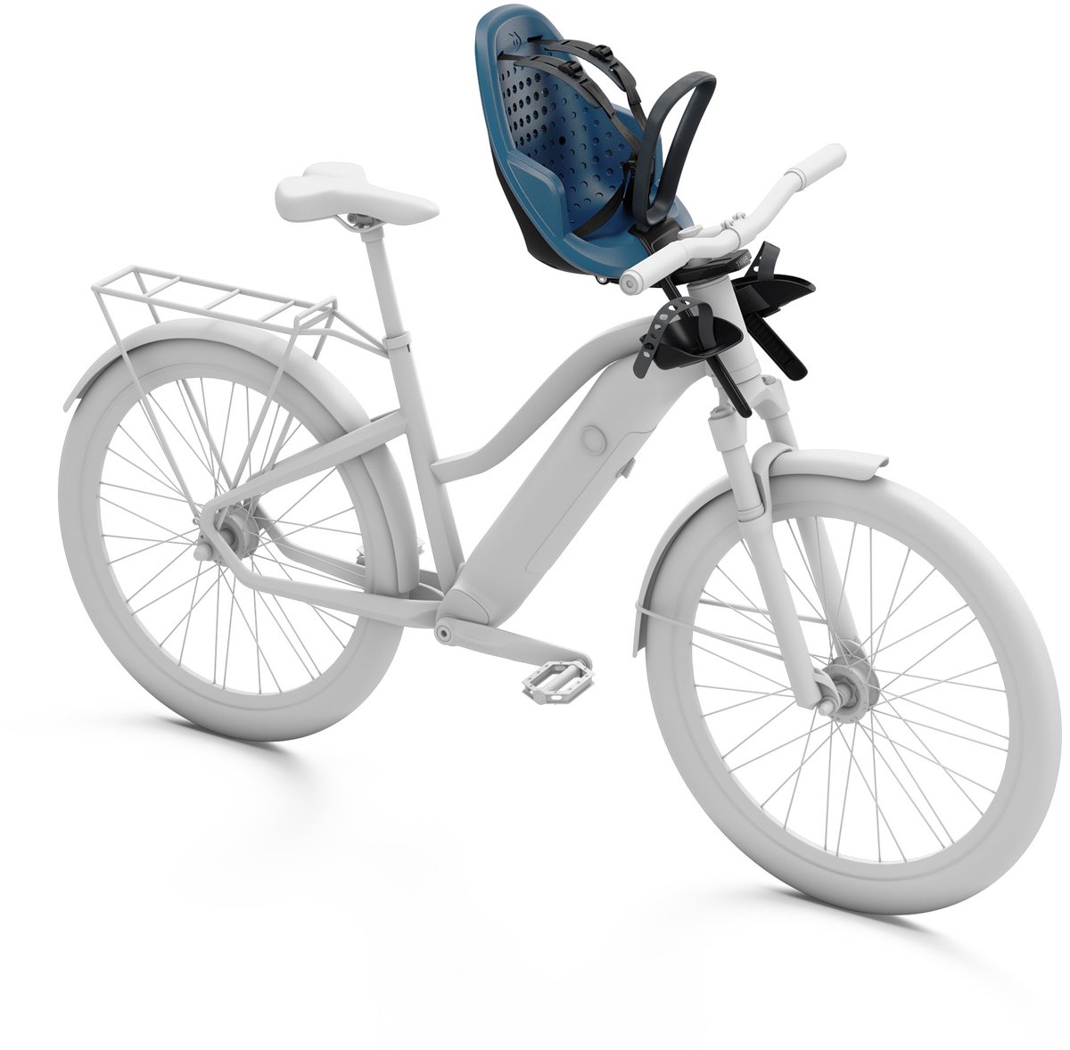 Thule Yepp 2 mini - fietsstoeltje - Majolica Blue thumbnail 6