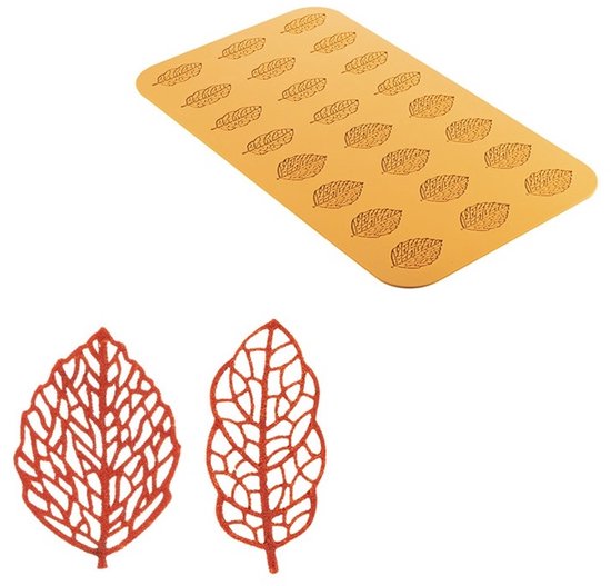 Silikomart Professional Naturae - Foresta - siliconen mal voor blaadjes