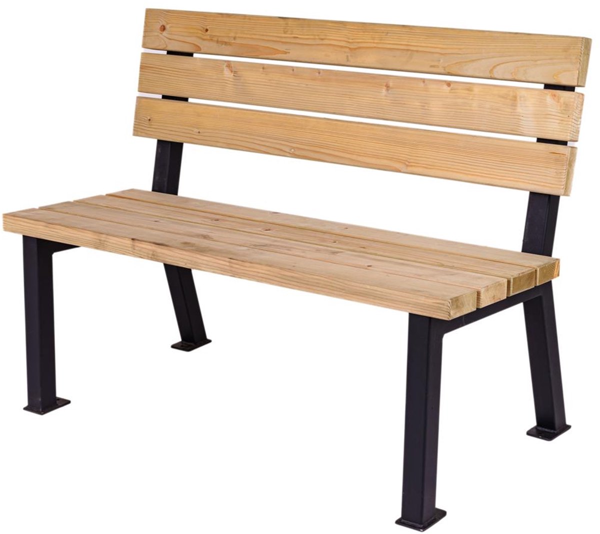 MaximaVida tuinbank New York 120 cm - inclusief grondverankering