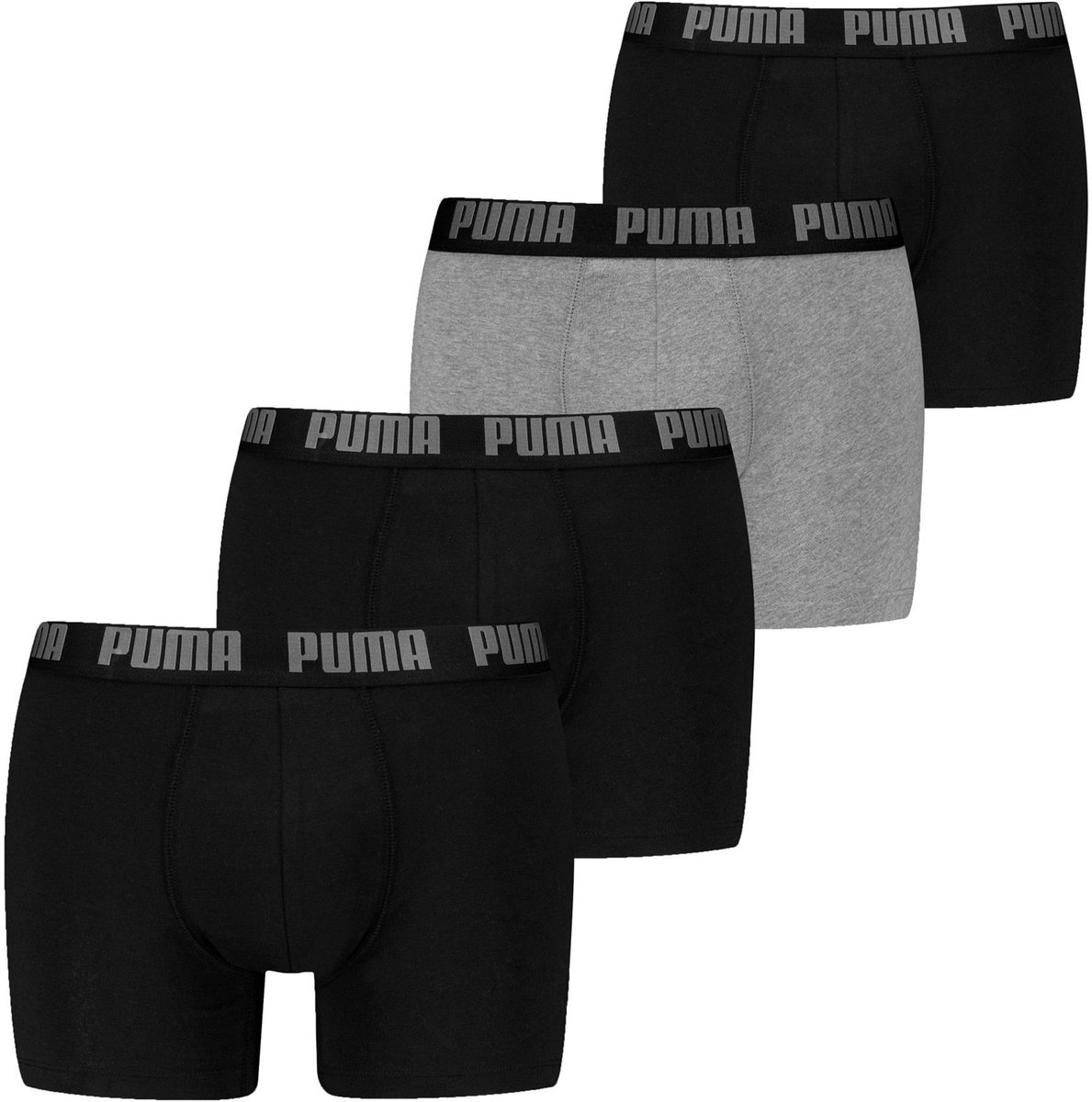 PUMA BASIC BOXER Mannen 4P - Maat M