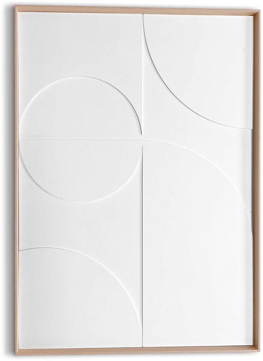 Schilderij 3D Art Eclipse - 70 x 50 - Hout - REINDERS