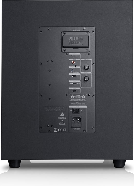 Teufel Actieve subwoofer S 6000 SW - High end subwoofer - THX licentie - 250 watt - zwart van Teufel — afbeelding 5