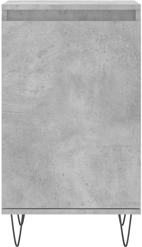 vidaXL Buffet 40x35x70 cm Bois d'ingénierie Béton Gris - Buffet - Commodes - Armoire - Armoire murale
