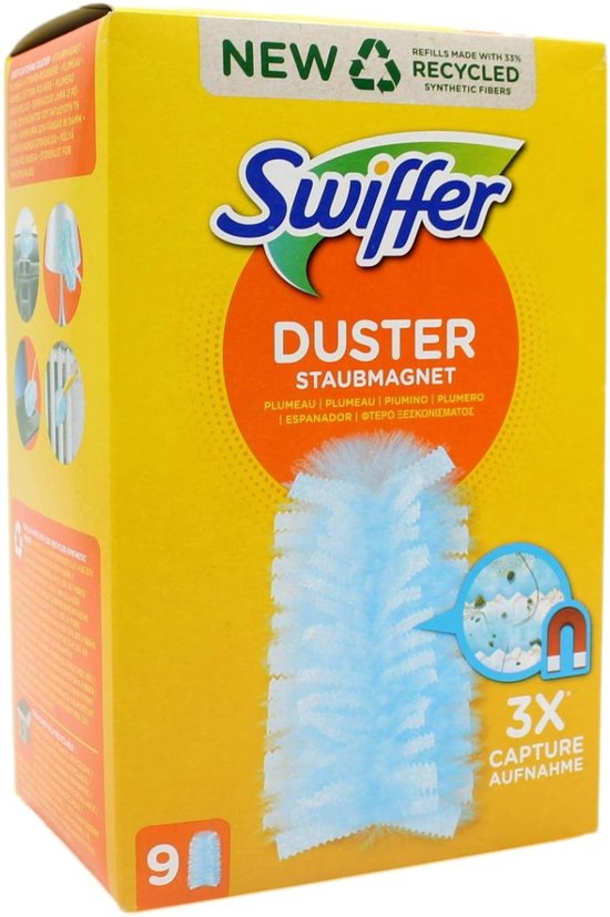 SWIFFER Swiffer Duster Trap & Lock-navullingen Met Een Geur Van Ambi