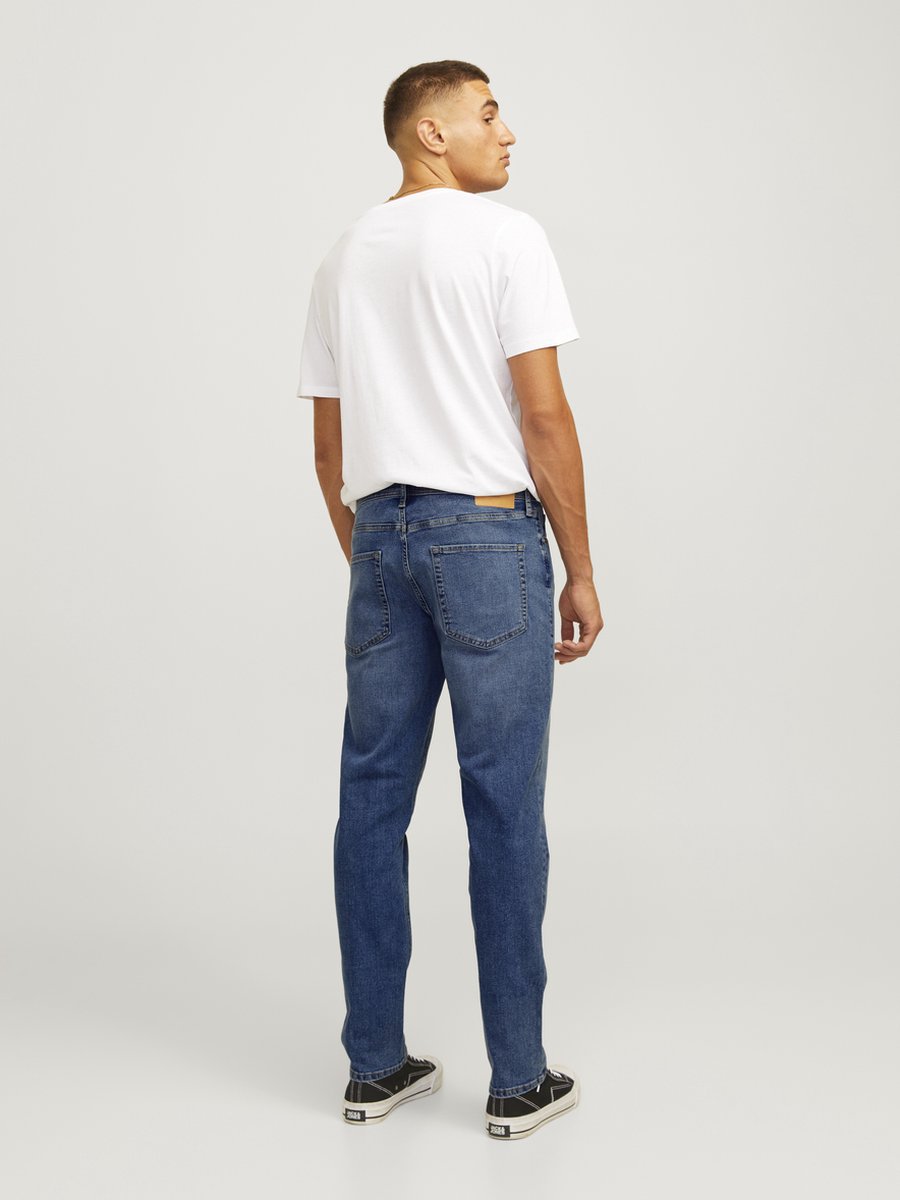JJ REBEL tapered heren jeans L32 - Blauw — afbeelding 9