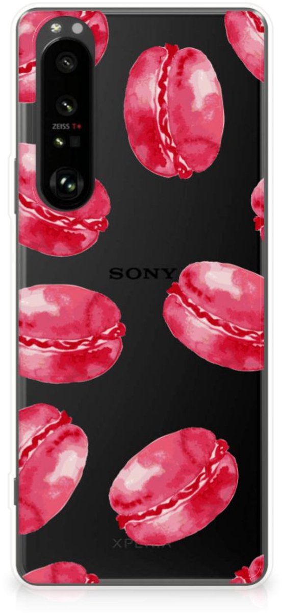 Sony Xperia 1 III Siliconen Case Pink Macarons