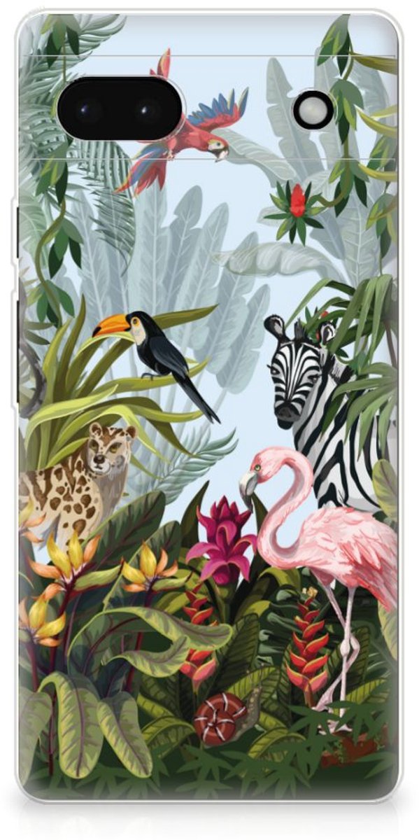 TPU Hoesje voor Google Pixel 6A Jungle