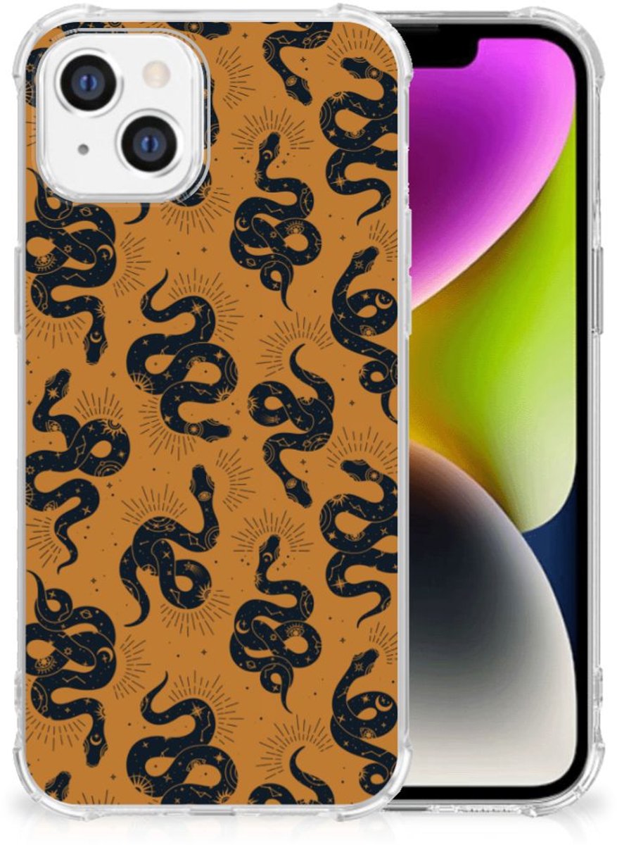 Case Anti-shock voor iPhone 14 Snakes
