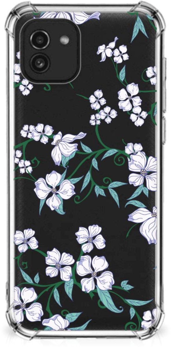 Samsung Galaxy A03 Uniek Case Blossom White
