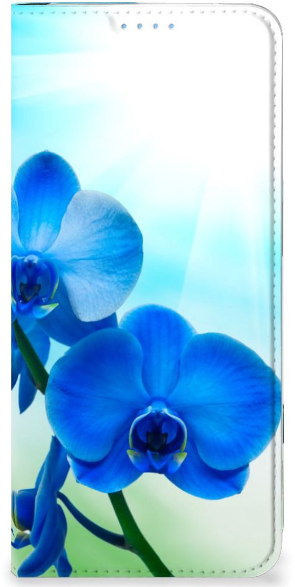 OPPO Reno8 Smart Cover Orchidee Blauw - Cadeau voor je Moeder